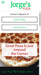 Mobile Screenshot of jorgespizza.com